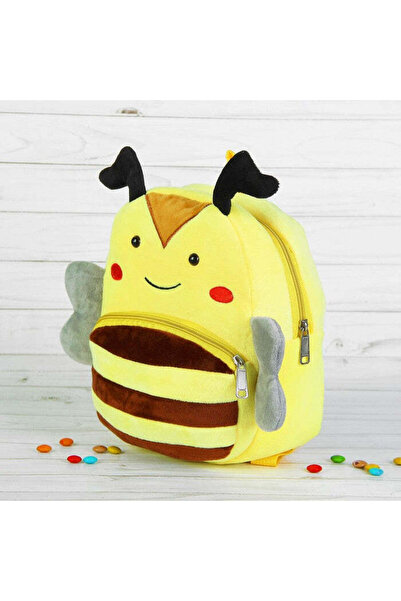 OEM Plush Bumblebee Kids Backpack – 28cm