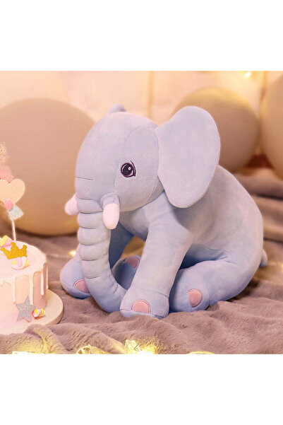 OEM Jucărie de pluș elefant pluș – 21 cm Cuddly Soft Buddy