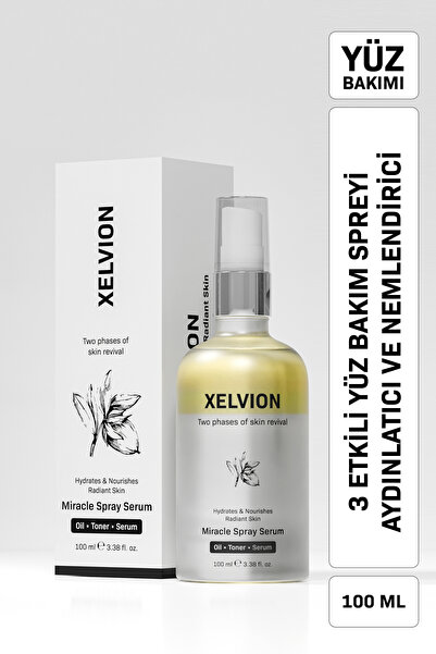 XELVION BEAUTY Xelvion Sprey Yüz Serumu – Yoğun Nem, Aydınlatıcı, Işıltı ve C...