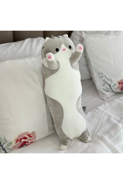 OEM 52cm Plush Long Cat Pillow – Soft Cuddly Toy