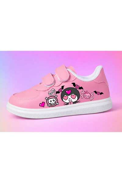 lias desing Pinky cute pink croldi cu imprimeu Pantofi sport pentru fete și b...