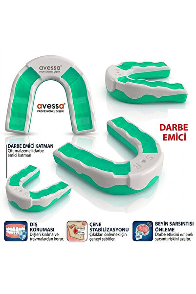 AVESSA DGL-200-WR Profesyonel Dişlik - Çene Stabilizasyonu - Diş Koruması - D...