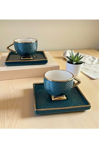 PİNK DESİGN KİTCHEN Tea and Coffee Cup Set of 2