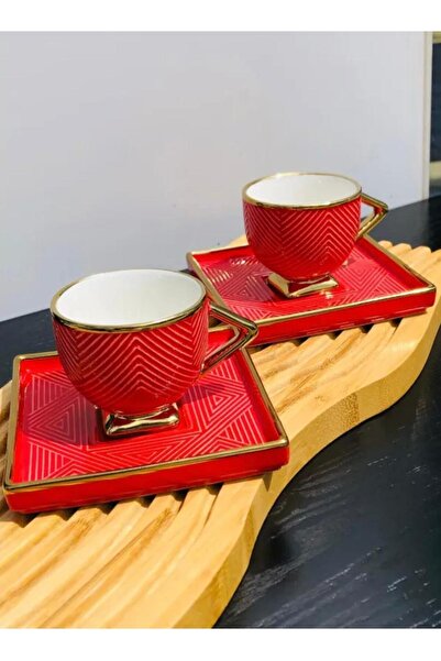 PİNK DESİGN KİTCHEN Tea and Coffee Cup Set of 2