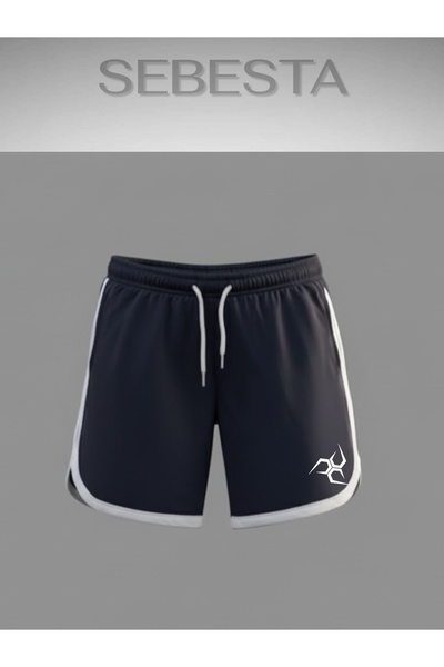 Sebesta Fashion Rotating Printed Premium Jarse Piped Sportsman Shorts