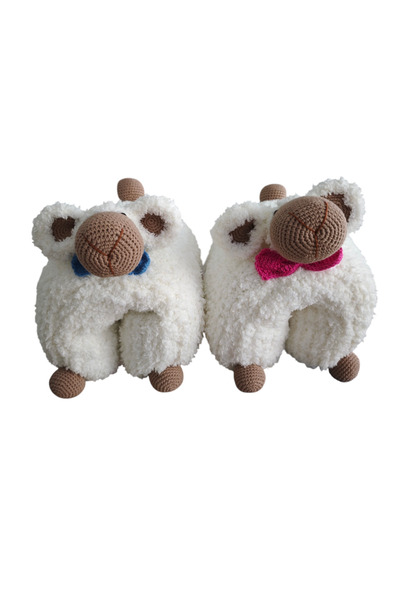 NesliWorld Bulut kuzu el örgüsü amigurumi uyku arkadaşı&yastık