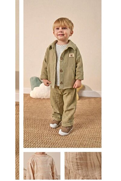 mikam Luxury Holiday Baby Boy 3-Piece Set