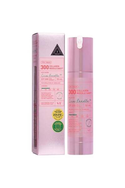 VT CICA Reedle Riddle Shot 300 with Collagen for Firming and Nourishing Skin ...
