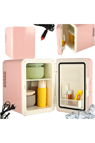 KESNUP Φορητό μίνι ψυγείο αυτοκινήτου 4 λίτρων για καλλυντικά, με λειτουργία ...
