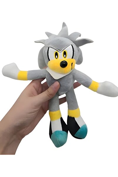 My modern game دمية سونيك المحشوة بمقاس 25 سم– دمية شخصية سونيك الكرتونية الل...