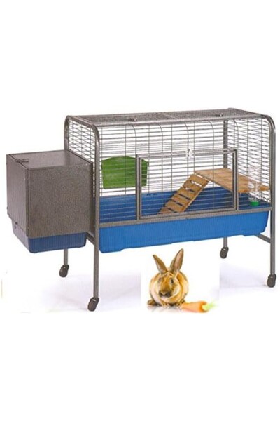 AyrStore Tavşan Kafesi Sehpalı Yuvalı (132x57x90)