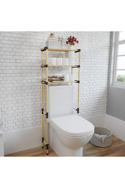 SEOWOOD Wooden bathroom shelf