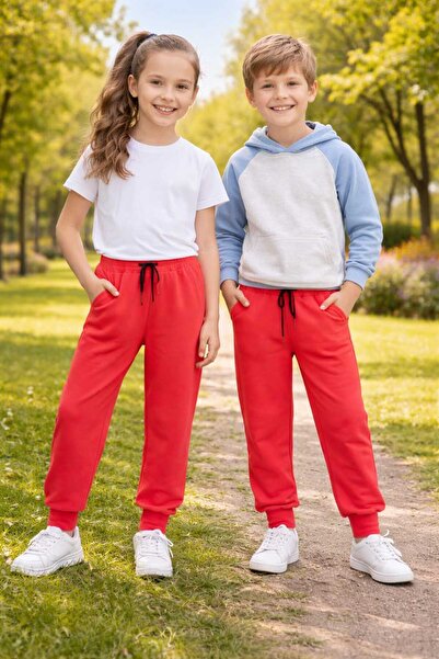 DağdevirenTkstl Unisex İki İplik Şardonlu Çocuk Eşofman Altı