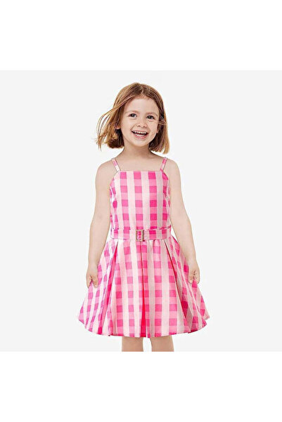 OEM Rochiță Barbie roz pentru fete - Mărimea M (6-8 ani)