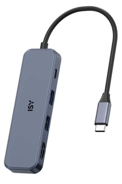 Isy Adaptor multiport argintiu IAD-1032