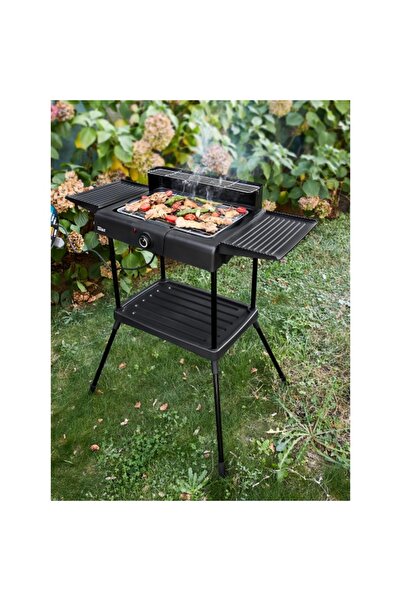 Zilan Gratar electric cu picior ZLN3789, 2400W, termostat reglabil, suprafata...