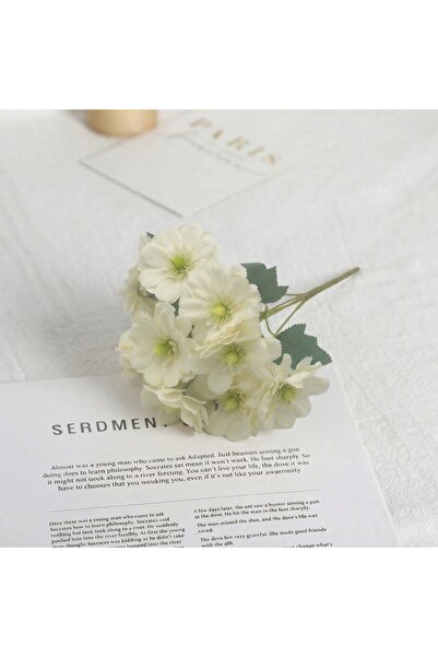 Çınar çiçekçilik Yapay Çiçek Demeti 7 Dallı Gelincik Buketi 33 cm Salon Masa ...