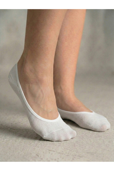 NESLİ ÇORAP 5'li (5 Çift) Bambu Unisex Sneaker Siyah Çorap Dikişsiz Görünmez ...
