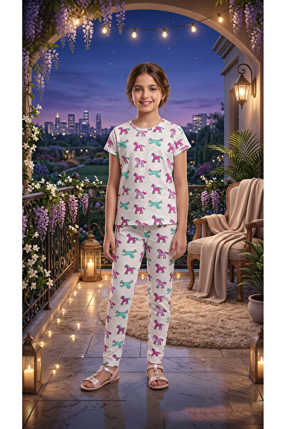 h.kids "Dream Horses" Pajama Set