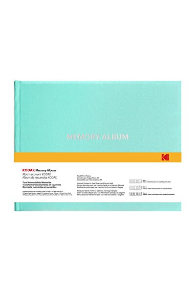Kodak MEMORY ALBUM - 10X15 - 235*300MM - SKY BLUE
