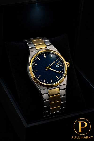 pullmarkt Çelik - Takvimli analog Kol Saati