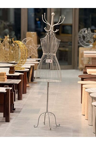 AZOZ MERCHLY Half Length Iron Female Mannequin Beige