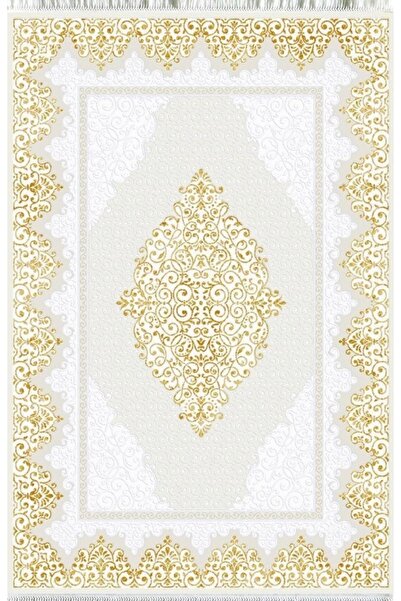 Pierre Cardin ALANİS A361A KREM -ALTIN ANTRE & HOL &YATAK ODASI HALISI 120 x 180