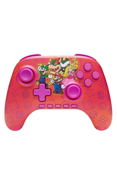 Powera Controler wireless Advantage Mario and Friends pentru Nintendo Switch ...