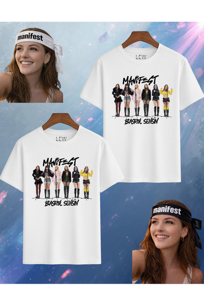 lovver Manifest Star in You New Song Design Cotton Premium Edition 2-Piece T-...