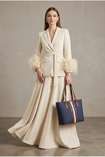 Çanta Trend Miami Polo Club Navy Blue Large Size Sleeve Clutch Bag