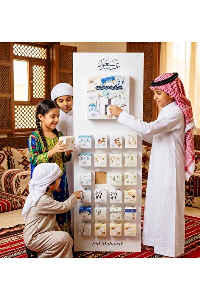 Ramadan Eid Mubarak Surprise Gift Display Stand