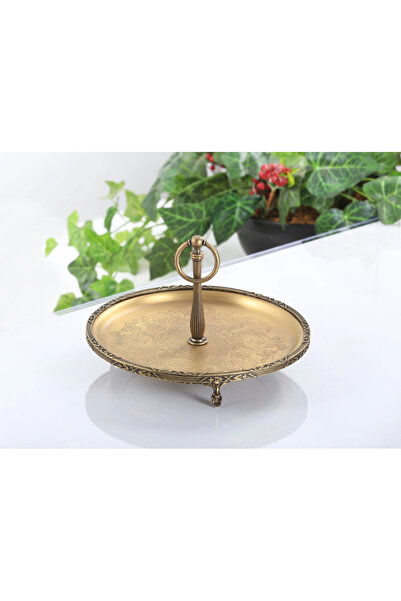 BULUTHOMEAKSESUAR Antique 30 cm Handle-Engraved Presentation Piece