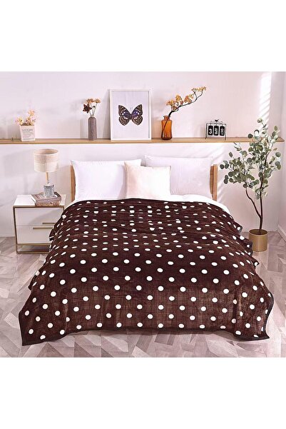 Luna DotFluff Blanket with Polka Dot 200x230 cm - Premium Microfiber Fluffy B...