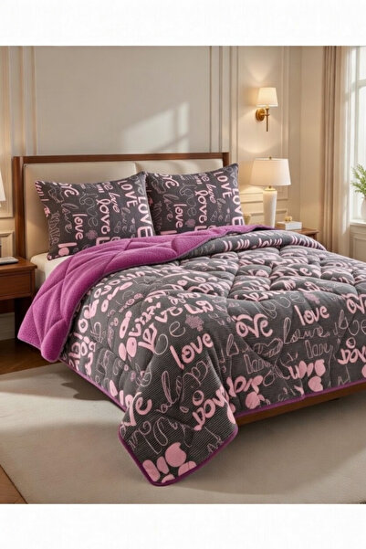 VENTİ VENTİSCA Puffy Welsoft Бавовняна двостороння двоспальна ковдра з візеру...