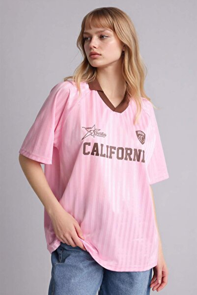 DeFacto Oversize Printed Short Sleeve T-Shirt G7235Ax26Sp