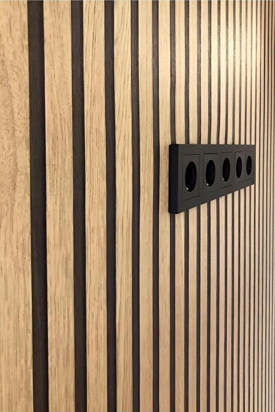 ozbience 3D Efekt Ahşap Panel Duvar Çıtası Desenli 5,30 m²