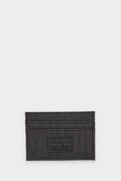 DeFacto Men's Faux Leather Card Holder H2507Axns