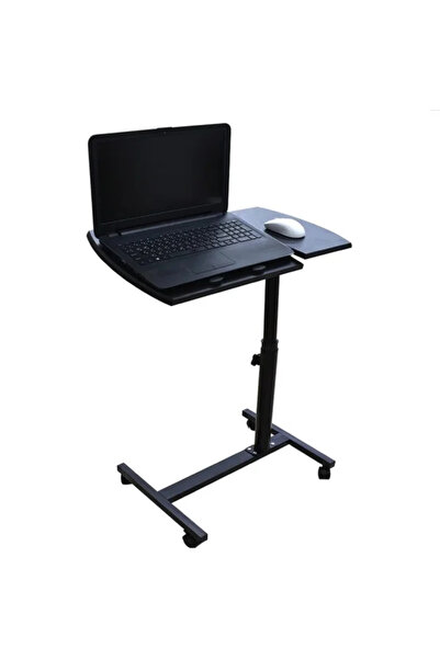 OEM Masă reglabilă pentru laptop cu roți, pliabilă - Birou mobil pentru pat ș...