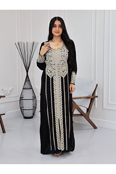 BS A traditional jalabiya with a design inspired by authentic Arab identity, ...