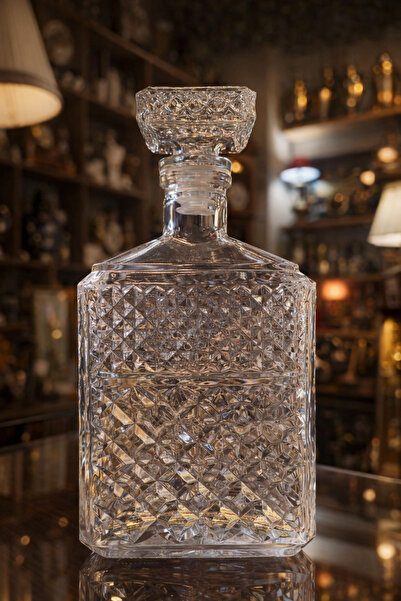 EVVEL ZAMAN ANTİK ANTİKA KRİSTAL ŞİŞE