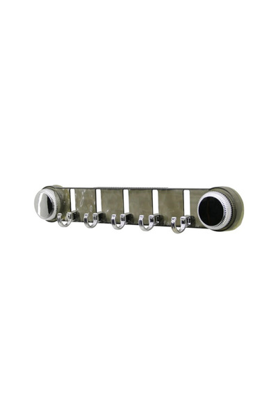 Generic Brand Plastic 5-Arm Deluxe Hanger with Adhesive (5047)