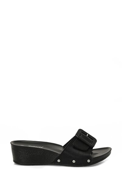 Polaris 405064.Z6FX Siyah Kadın Ev Terliği