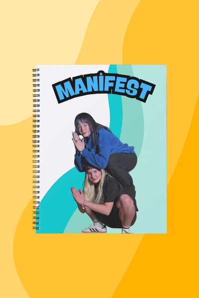 SEKİZELLİİKİ MANİFEST -BASKILI TASARIM DEFTER