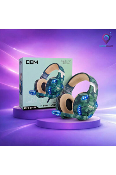 Cbm Professional Gaming Headset CH-519 with LED Lighting – Surround Sound and...