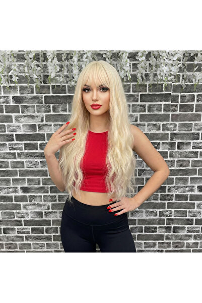 Marpessa Luxline Serisi - Kahküllü Su Dalgası Uzun Fiber Sentetik Peruk