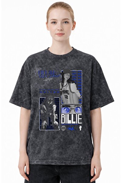 SEVBANO Hit Me Hard and Soft Billie Eilish Singer Printed Unisex Oversized Vi...
