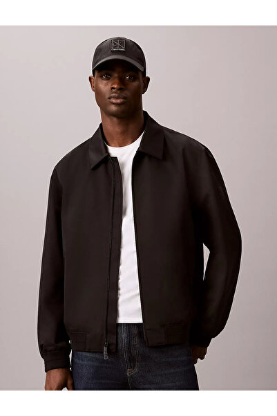 Calvin Klein قبعة مونوغرام CK منقوش للرجال قابلة للتعديل ومطاطة باللون الأسود...