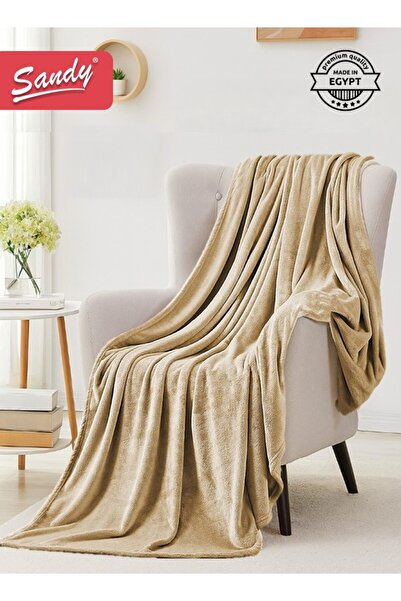 Sandy Lightweight Bedding Blanket, Single Size 220x170 cm, High Quality Soft ...