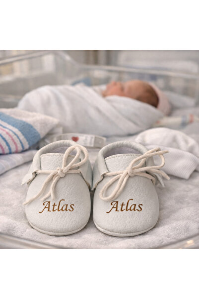 marasmakosen Kişiye Özel İsimli Beyaz Bebek Makoseni