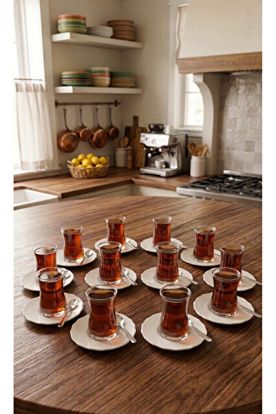 AR HOME 36 Pcs Tea Set -Turkish Model